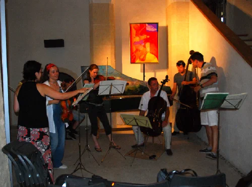 Schlossmuseum Landeck, mit Musikern der Wiener Symphoniker